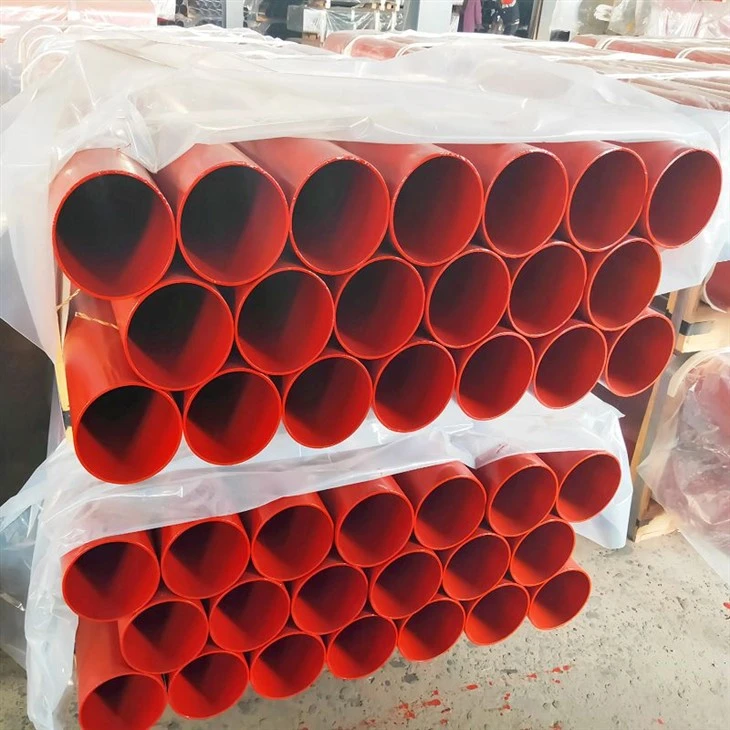Epoxy Lined Cast Iron Pipe4(001)